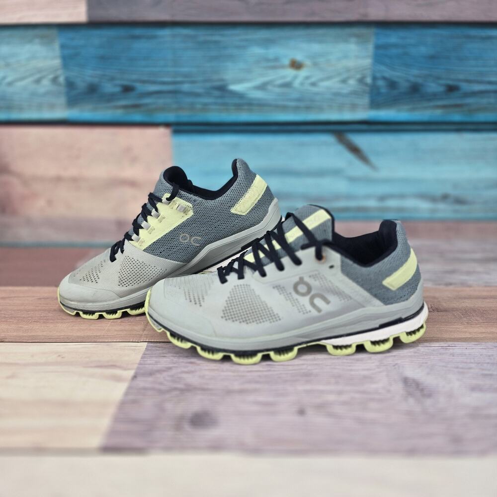 On Cloud Cloudsurfer Womens Size W7.5 W 7.5 Grey Yellow Running Shoes